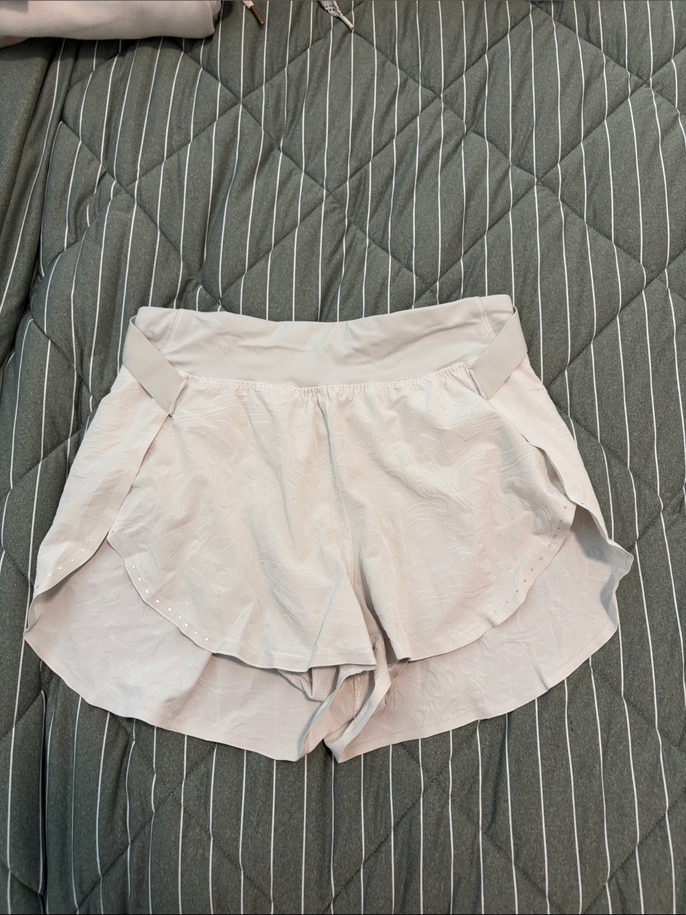 lululemon athletica Pale Blush Layered Athletic Shorts